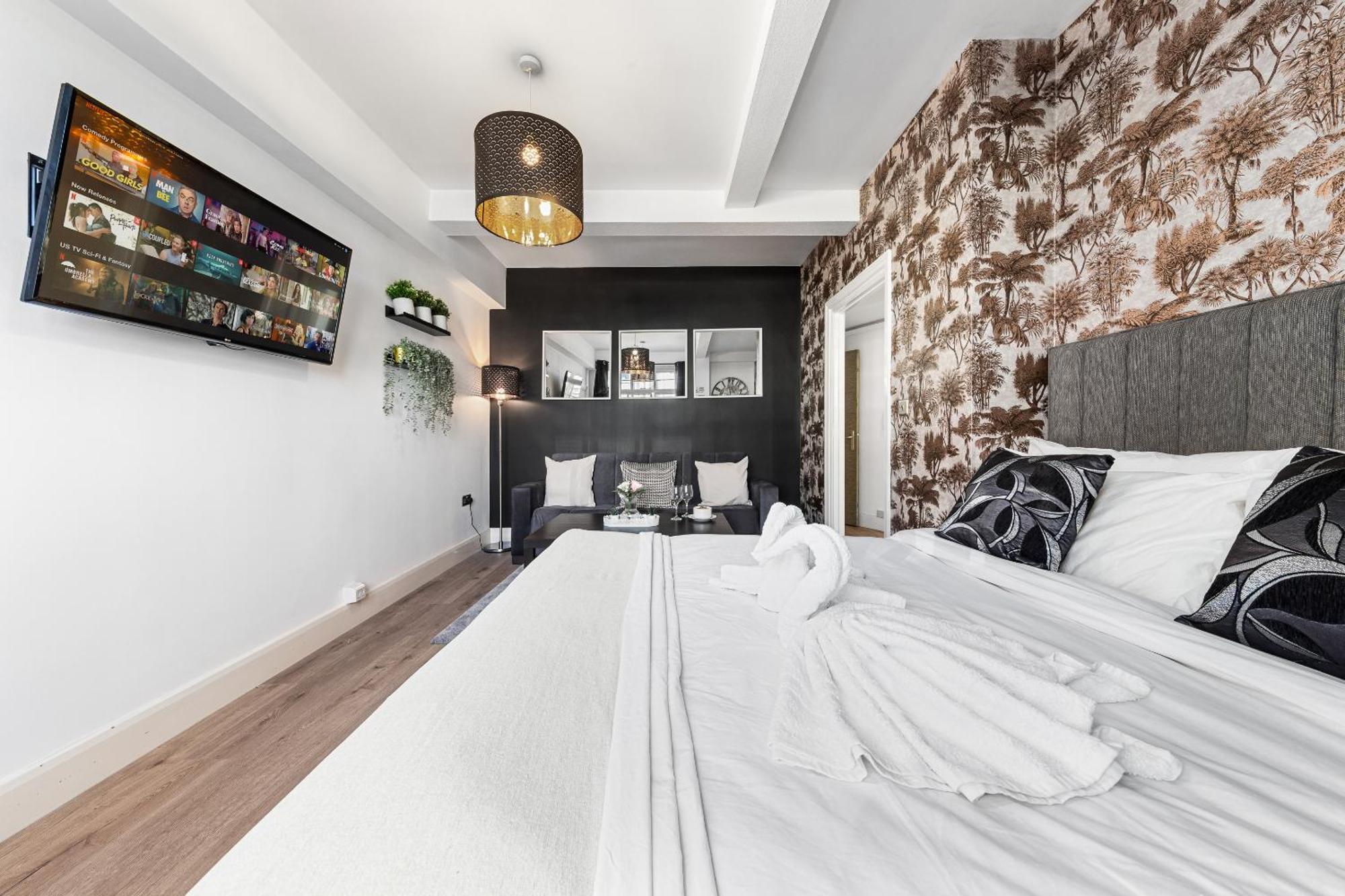 Central London Luxury, Relaxing Apartment! 2 Mins From Paddington Station! Londres Exterior foto