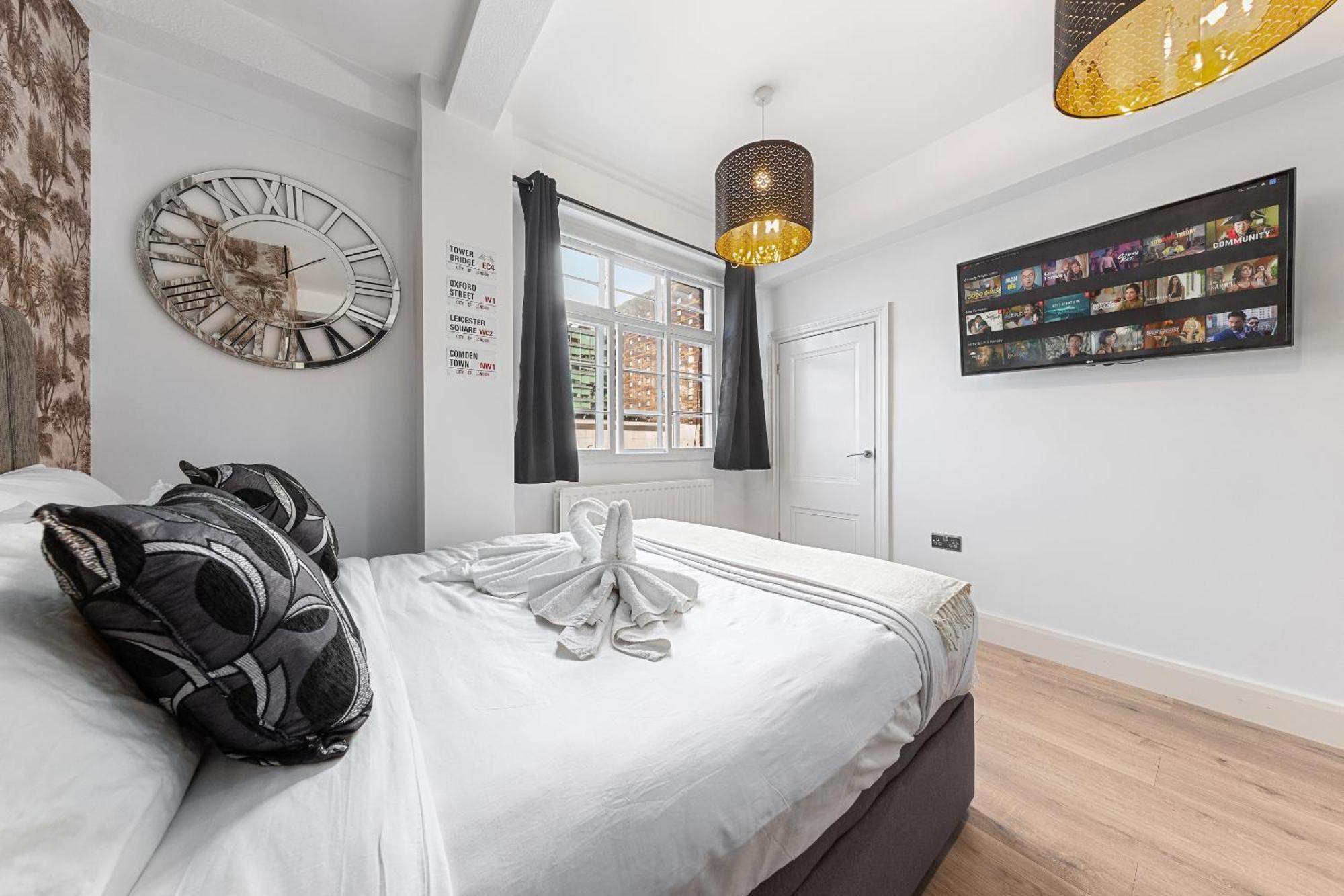 Central London Luxury, Relaxing Apartment! 2 Mins From Paddington Station! Londres Exterior foto