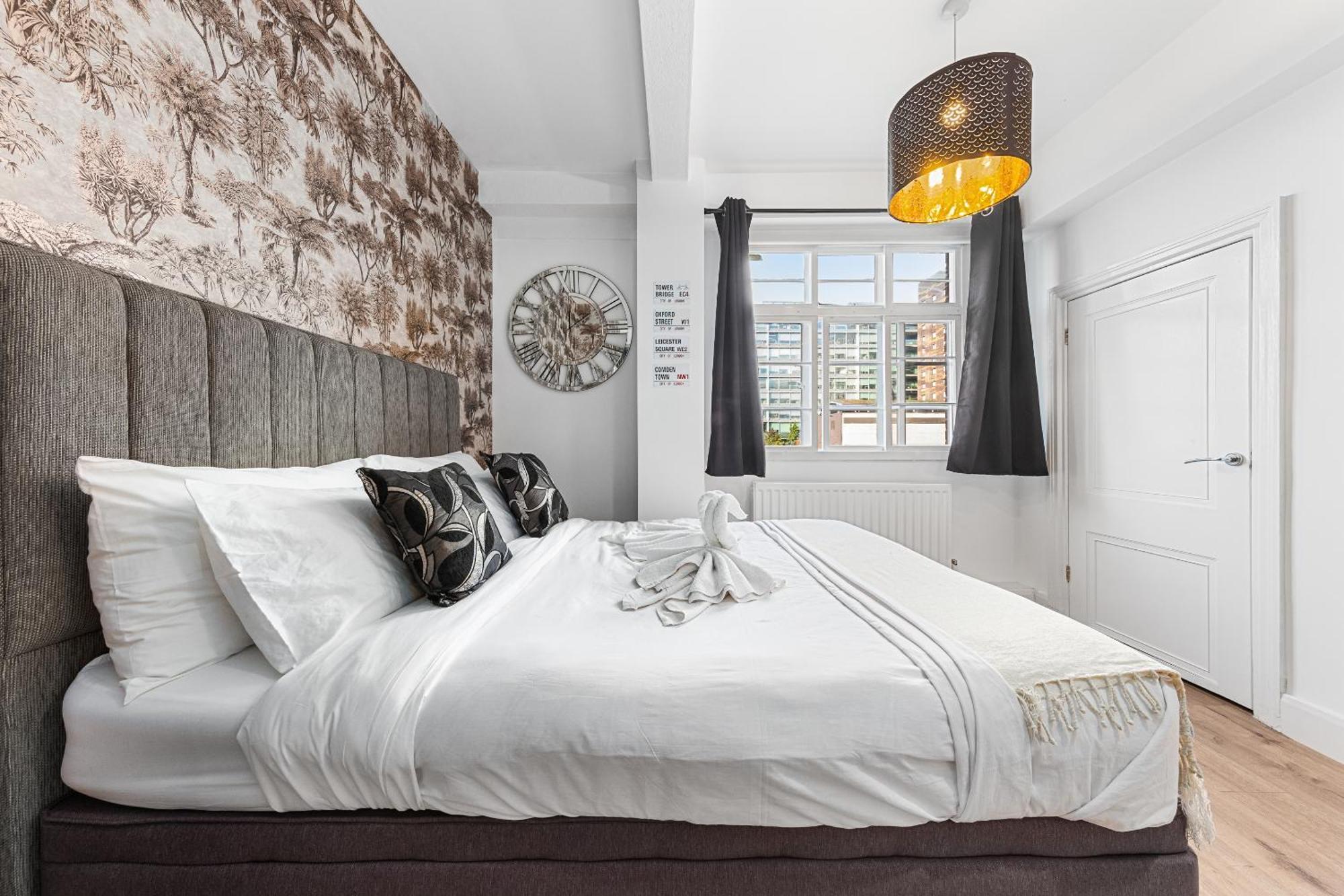 Central London Luxury, Relaxing Apartment! 2 Mins From Paddington Station! Londres Exterior foto