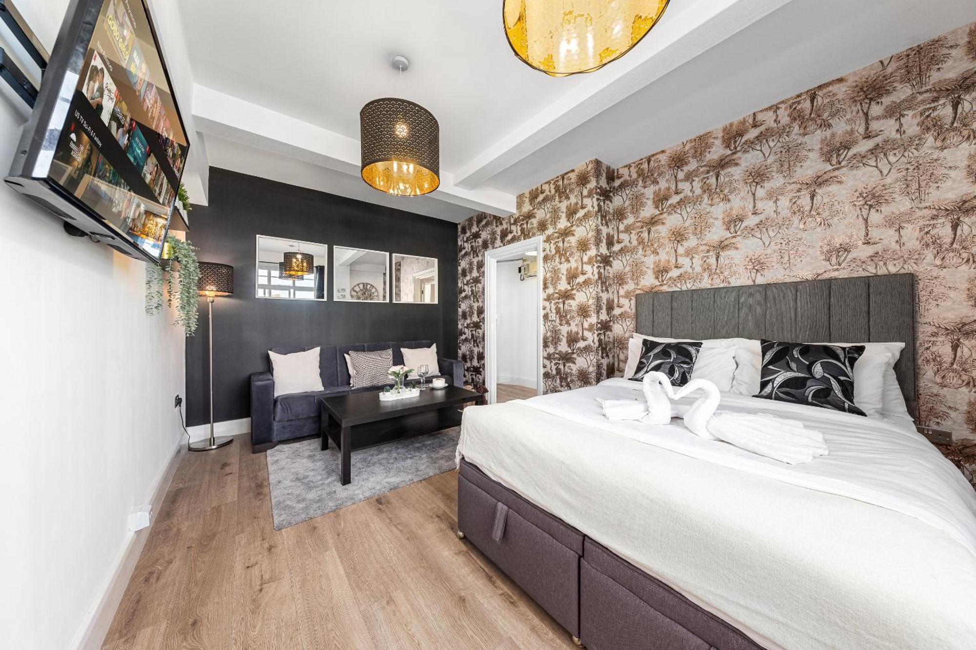 Central London Luxury, Relaxing Apartment! 2 Mins From Paddington Station! Londres Exterior foto
