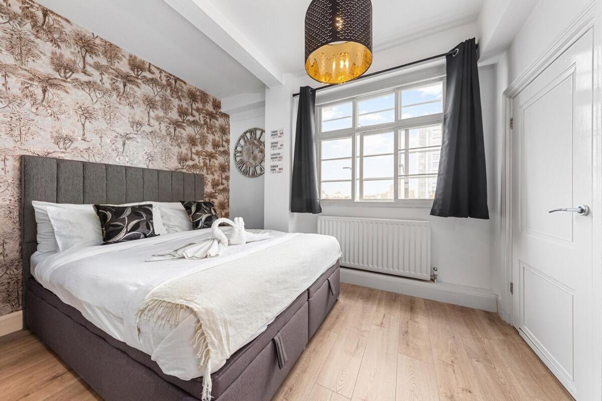 Central London Luxury, Relaxing Apartment! 2 Mins From Paddington Station! Londres Quarto foto