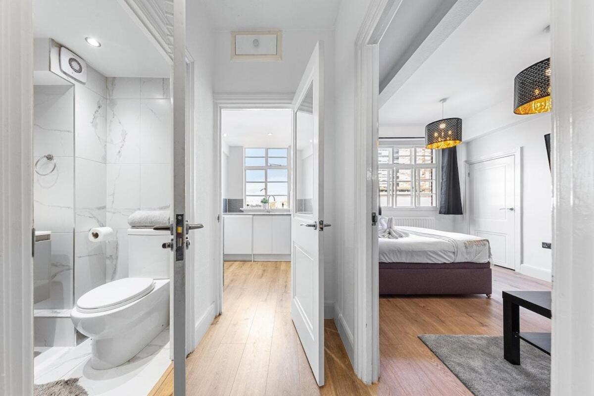 Central London Luxury, Relaxing Apartment! 2 Mins From Paddington Station! Londres Quarto foto